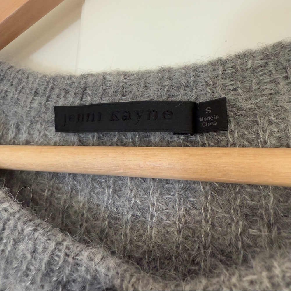 JENNI KAYNE Hayes Crewneck Cardigan - gray - Picture 7 of 7